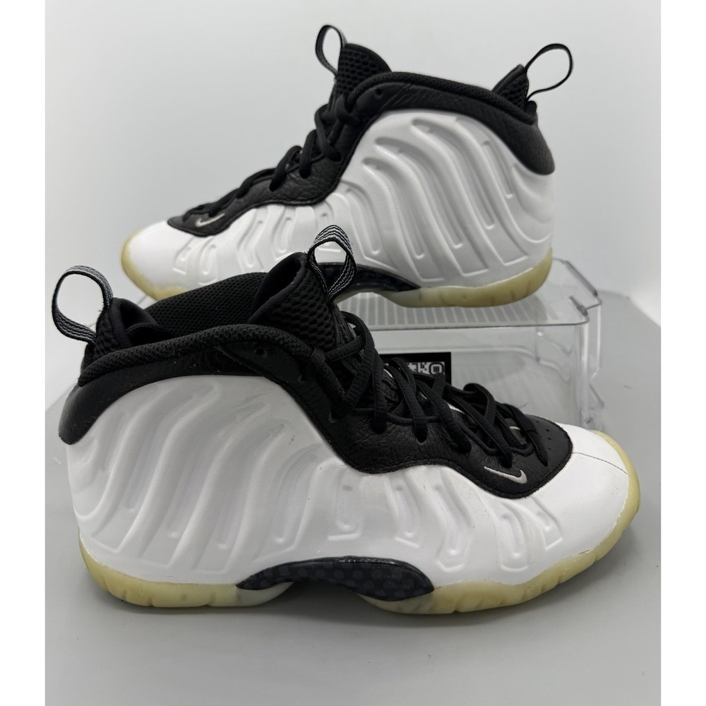 Nike Little Posite One QS GS DV2238-100 Penny PE White Kids Foamposite Sz 5.5Y